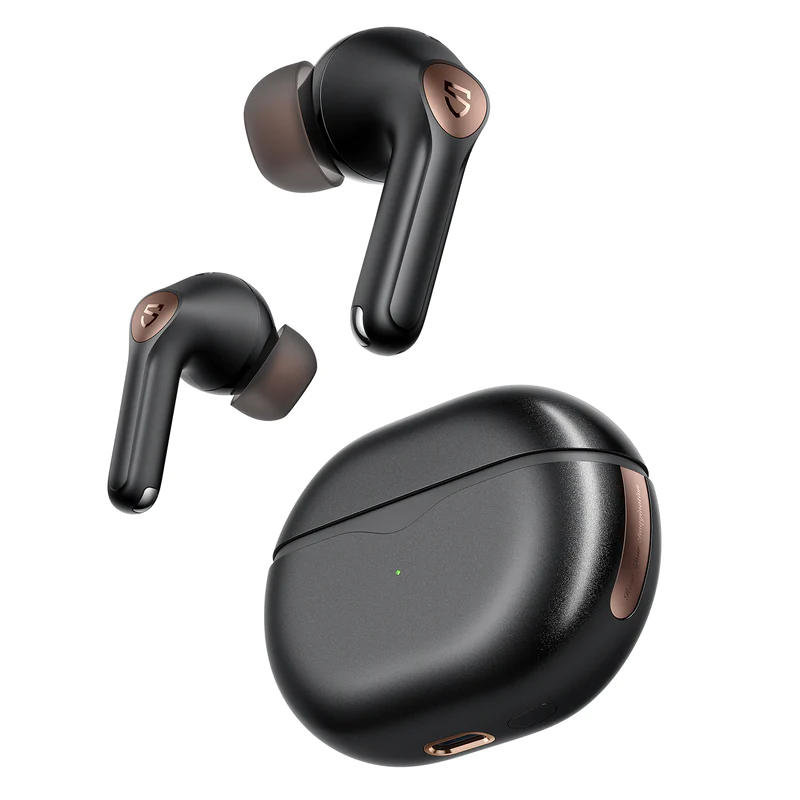  SoundPEATS Air4 Lite Wireless Earbuds, Bluetooth 5.3 Earbuds  with Multipoint Connection, Hi-res Earbuds with LDAC &13mm Dynamic Driver,  Total 30 Hrs, App Control, 6 Mics, IPX4 Rated : Electronics